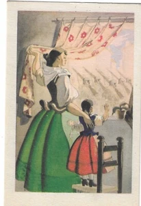 VOLVERAN BANDERAS VICTORIOSAS  USED POST CARD       SPANISH CIVIL WAR - Picture 1 of 2