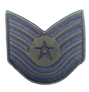 USAF Air Force Technical Sergeant TSgt Stripes Rank Army Military Patch USA NEU - Bild 1 von 2
