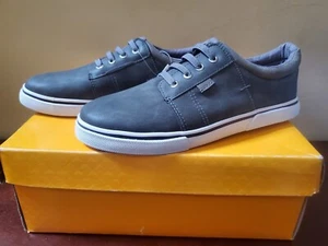 NWT Size 4 Boys Falls Creek Alexander Gray Casual Shoes with box - Picture 1 of 4