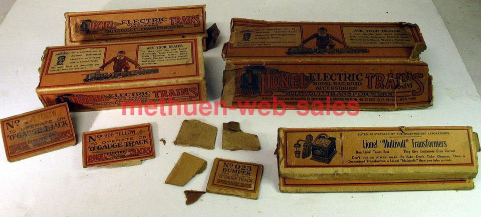 Very Vintage Lionel Boxes~X 4~Junkie But Good for Repair Parts~ - Image 1 of 1