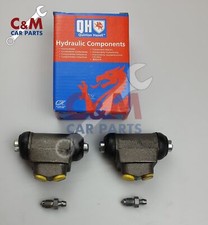 REAR BRAKE WHEEL CYLINDER PAIR for FORD ESCORT MK 2 1.1 1.3 1975-80 - QH -