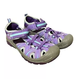 Merrell Sandals Girls 2M Hydro Hiker Girl's Purple Sandals Outdoor Hiking Beach - Picture 1 of 9