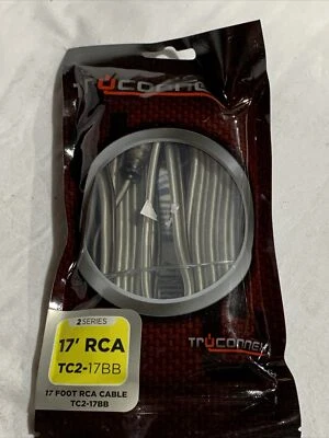 Cable Metra Truconnex TC2-17BB 17' RCA Serie 2 Foto 1 de 2