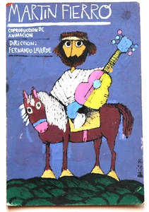 1989 Original Cuban Movie Poster MOCKUP.Gaucho Martin Fierro.Unique Art Piece! - Picture 1 of 3