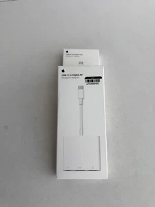 Apple A2119 Lightning to Digital AV Multiport USB-C Adapter MW5M3AM/A - Picture 1 of 1