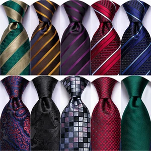Navy Gold Black Paisley Mens Woven Tie Wedding Ties Hanky Cufflinks Set Necktie - Picture 1 of 205