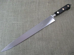 Sabatier Affettatrice Professionale Semiflessibile 9,5 Pollici Acciaio Inox - Foto 1 di 12