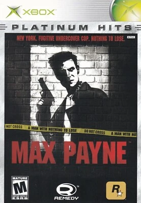 Max Payne (Microsoft Xbox, 2001, Platinum Hits) *COMPLETE* - Image 1 of 2
