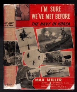 1951 I'M SURE WE'VE MET BEFORE Max Miller, The Navy in Korea - Picture 1 of 6