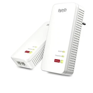 FRITZPowerline 1240 AX WLAN Set | CPL Gigabit avec Wi-Fi6 | Point d'accès Wi-... - Photo 1/6