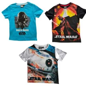 Kids boys Star Wars t-shirts - Picture 1 of 8