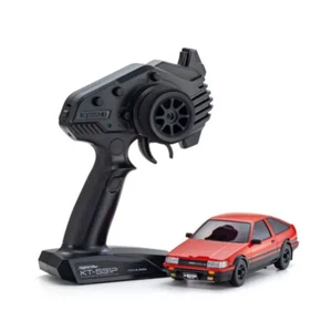 Kyosho Mini-Z AWD Toyota Corolla LEVIN AE86 Red/Black Readyset RTR #32641RBK - Picture 1 of 4