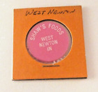 50 centów - Różowy żeton - Kredyt znaczków żywnościowych - West Newton, IN - Shaw's Foods