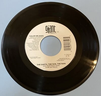 Color Me Badd, The Earth The Sun Rain/Soft N' Easy 45 Giant 1996 VG++ Foto 1 de 2