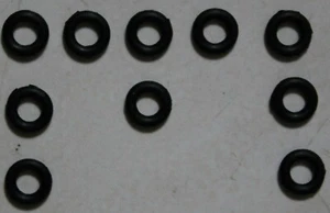 10x Ten Rubber O Ring seals 3.2mm inner 8mm outer diameter 2.4mm thick o-rings - Picture 1 of 2