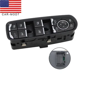 Driver Side Window Switch For 2011-2018 Porsche Panamera Cayenne 7PP959858AEDML - Picture 1 of 9