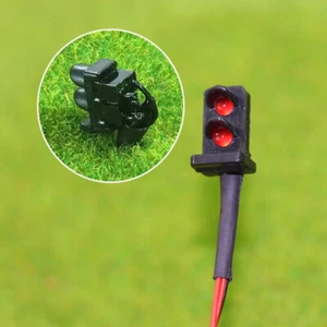 JTD1501RR 5PCS N scale LEDs made Dwarf Signals for Railway signal 2 Aspects - Picture 1 of 8