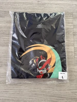 SDCC 2024 Udon Mega Man Zero ZX Glow In The Dark Foil T-Shirt Size L - Image 1 of 2