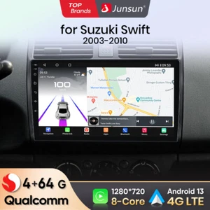 Qualcommchip Für SUZUKI SWIFT III EZ MZ 03-10 CarPlay Android Autoradio GPS 64G - Bild 1 von 13