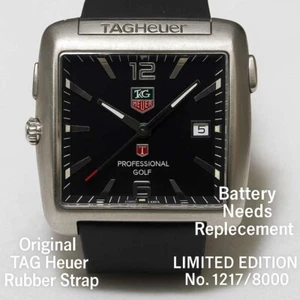 Tag Heuer Professional Golf WAE1110 Tiger Woods Limited Edition NO 1217/8000 - Bild 1 von 12