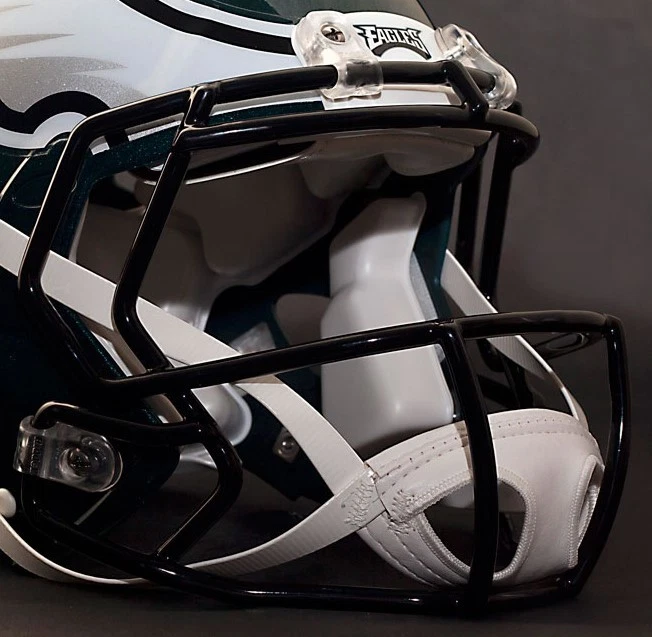 Casco de fútbol americano Philadelphia Eagles Riddell Speed CU-S2BD-SW máscara facial/guardabarros Foto 1 de 4