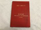 Old Albanian Communist Era Book Enver Hoxha Report On The Eighth Five Year Plan