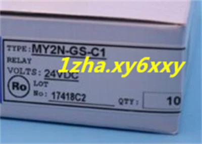 for 10PCS/Box New MY2N-GS-C1 Intermediate Relay 5A 24VDC 8Pin 2NO+2NC #1z - Image 1 of 4