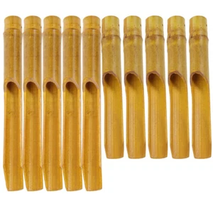 10 Pcs Bamboo Wind Chime Accessories Windchime Replacement Parts - Picture 1 of 12