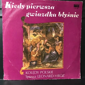 Leonard Mróz Kiedy Pierwsza Gwiazdka Błyśnie 84' POLISH Holiday POLAND Lp RECORD - Foto 1 di 12