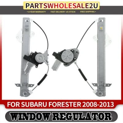 Reguladores de ventana trasera izquierda y derecha con motor para Subaru Forester 2008-2012 2013 Foto 1 de 4