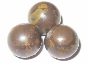 Fossil - Jasper. Perlen. 6mm. Strang 39cm - Picture 1 of 1