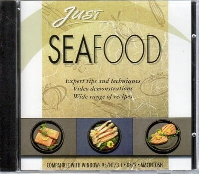 Just SEAFOOD CD-ROM for Win/OS2/Mac - NEW Sealed JC - Image 1 of 2