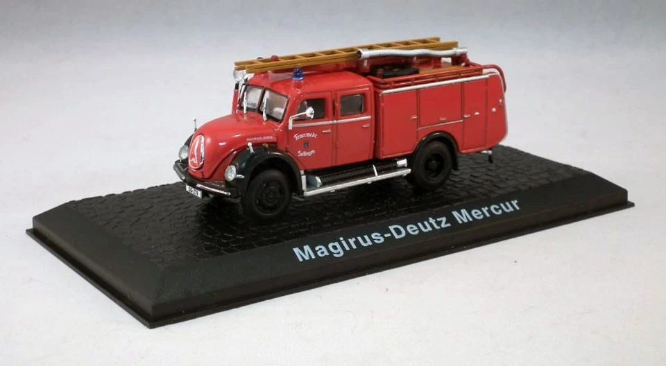 Atlas Editions Magirus Deutz Mercur - Bomberos Solingen escala 1:72 Foto 1 de 1