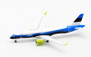 JC Wings air Baltic AIRBUS A220-300 YL-CSJ 1/400 diecast plane model aircraft - Picture 1 of 11