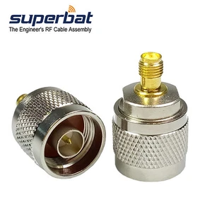 10-Pack SMA Female to N Male Connector Adapter for WiFi Antenna Cable - Picture 1 of 5