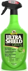 Absorbine Ultraschallschild grün natürlich sanft beißend Insektenfliege stabiles Pferd - Bild 1 von 3