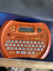 Brother P-Touch PT-70 Label Maker Printer Date/Time Orange - Picture 1 of 8
