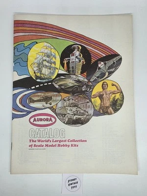 AURORA 1968 Model Kit Catalog 40 Colour Pgs Hot Rods Monsters Australian Edition - Image 1 of 4