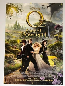 Disney Oz The Great and Powerful 2013 Movie Poster One Sheet Franco Kunis Weisz - Picture 1 of 5