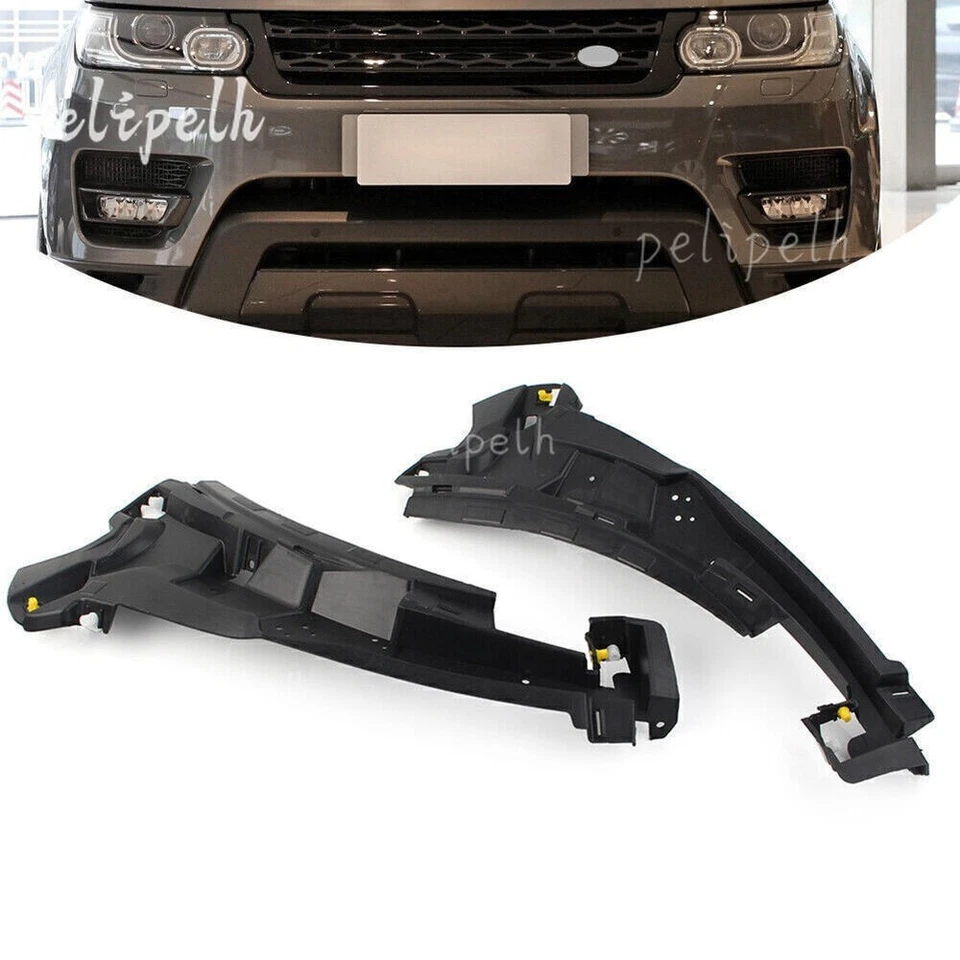 Par de soportes de montaje de parachoques delantero para Land Rover Range Rover Sport 2014-2017 15 16 Foto 1 de 4