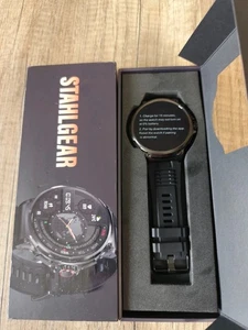Stahl Gear Zeus SmartWatch Neu - Bild 1 von 5