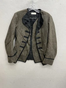 Dries Van Noten Classic Green Cotton Blazer Women’s Size Small S - Picture 1 of 10