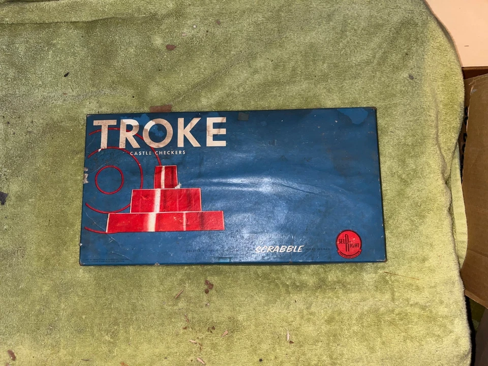 Troke Castle Checkers Selchow & Richter Sel-Right - Vintage 1961 Complete - Image 1 of 4