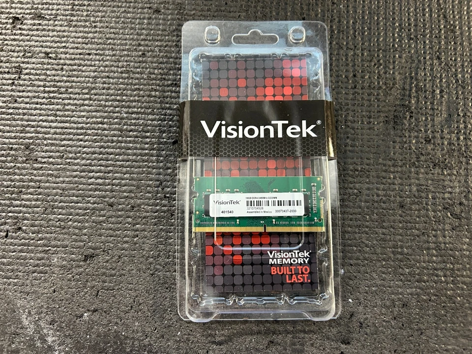 VisionTek 1 x 16GB PC4-17000 DDR4 2133MHz 260-pin SODIMM Memory Module 900853 - Image 1 of 4