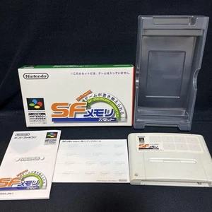Nintendo Super Famicom SF Memory Cassette Akumajo Dracula XX Super Mario Box JP - Picture 1 of 10