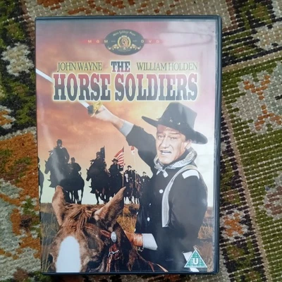 The Horse Soldiers DVD (2004) John Wayne, Ford (DIR) cert U picture disc - Image 1 of 4