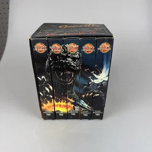 The Godzilla - Gigan Mecha-Godzilla Ghidrah Son of - VHS 1997 5-Tape Set - Imagen 1 de 4