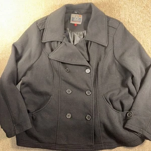 Abrigo de guisante polar para casa de muñecas 3XL negro  - Imagen 1 de 7