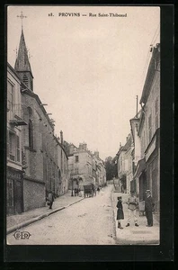 CPA Provins, Rue Saint-Thibeaud - Picture 1 of 2
