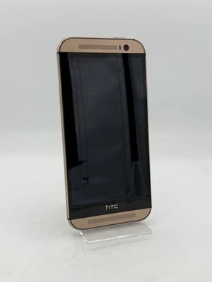 HTC One M8 | 16GB | Amber Gold | guter Zustand mit Gebrauchsspuren - Bild 1 von 4